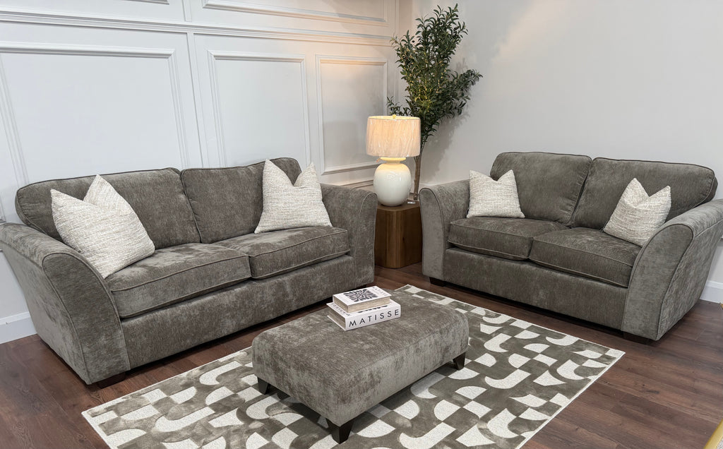 Newport 3 + 2 Sofa Set – Made in the UK | Bespoke Fabric Options