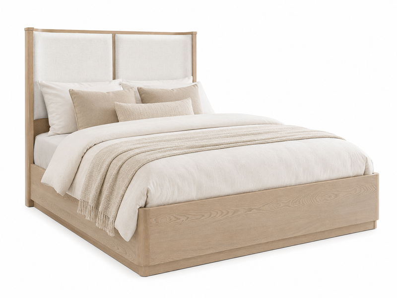 Cadence King Bed Frame - Ash Wash