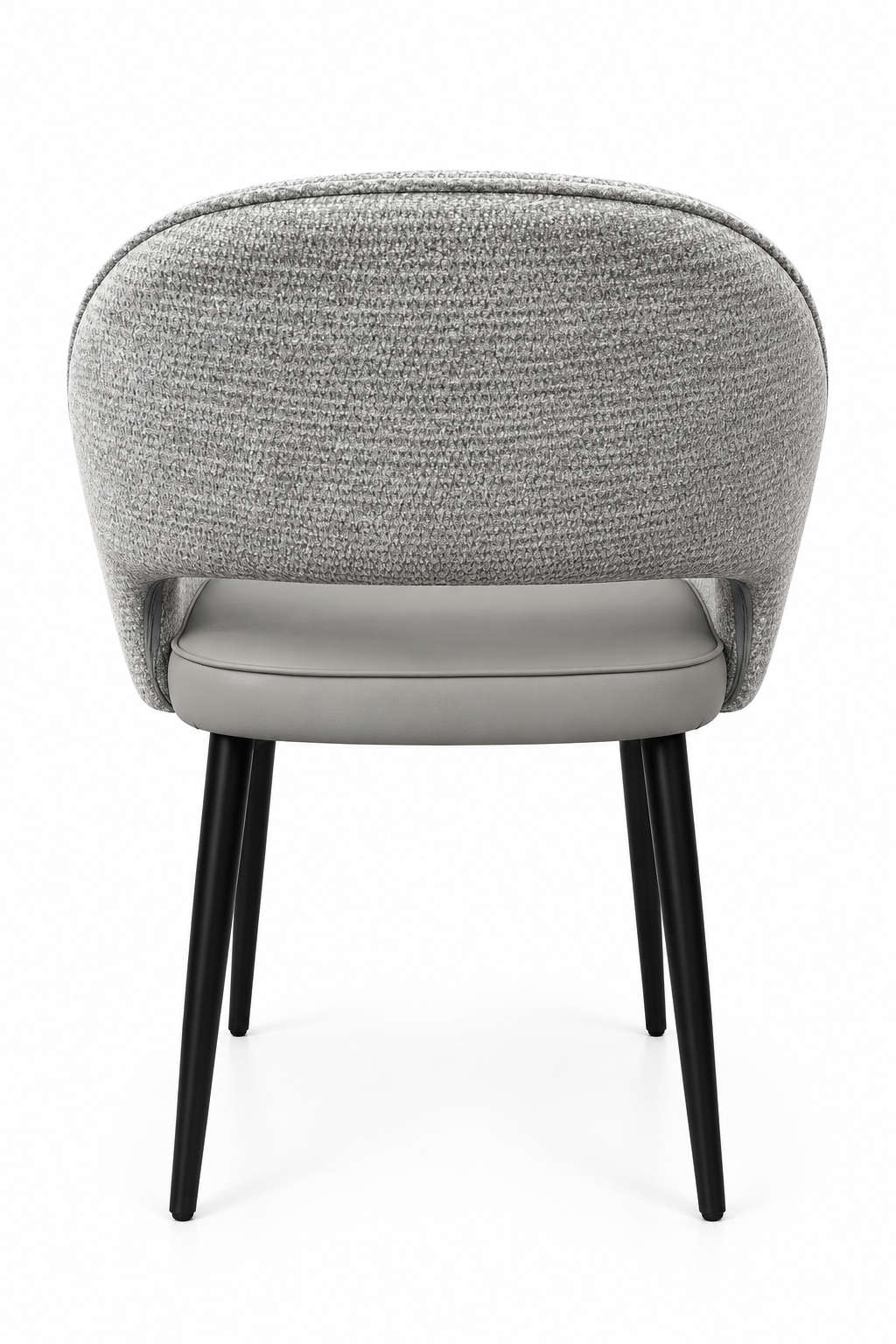 Maisie Dining Chair – Soft Dove Grey & Stone Grey