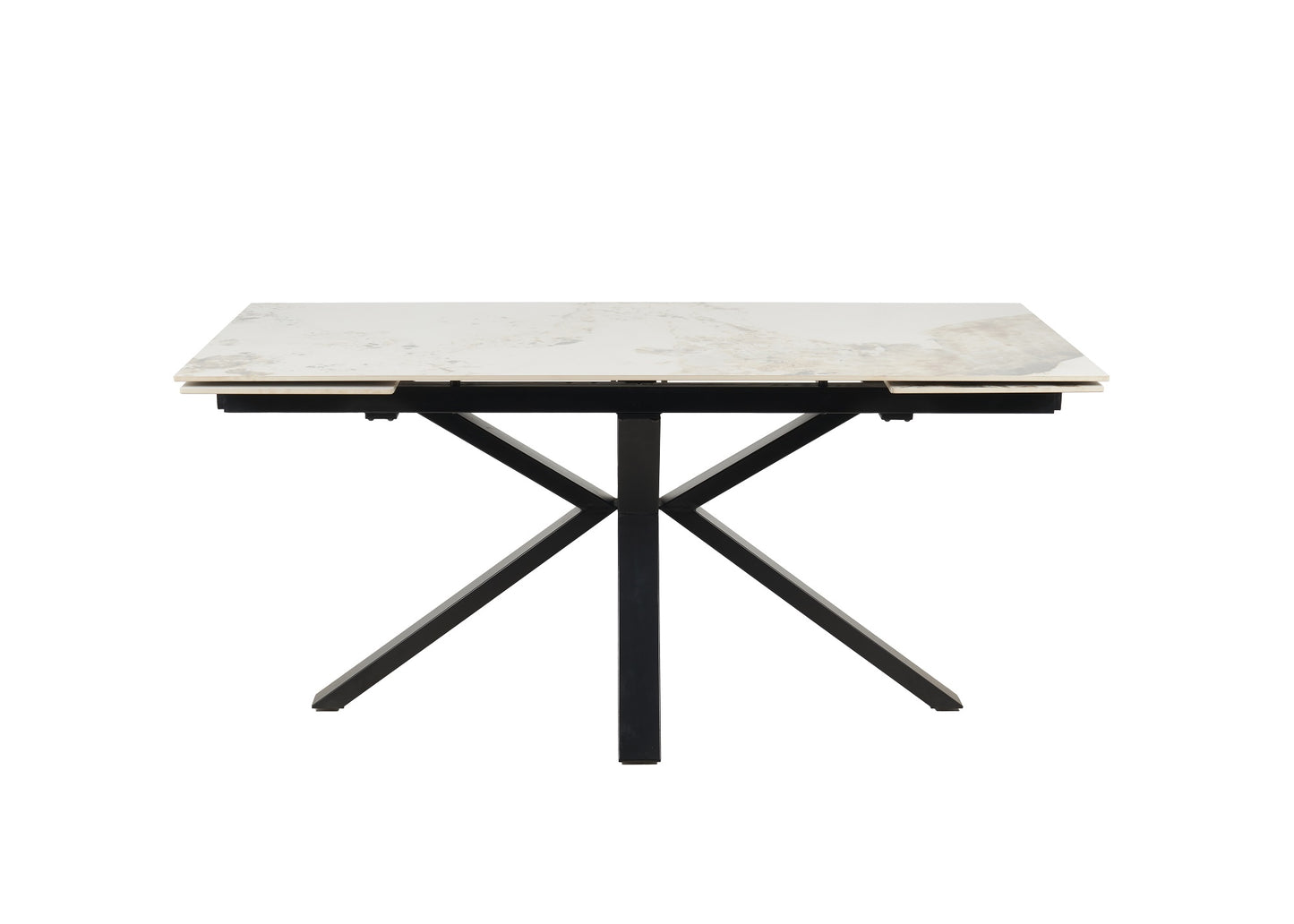 Sorrento Extendable Table 160-240cm - Gold/Grey