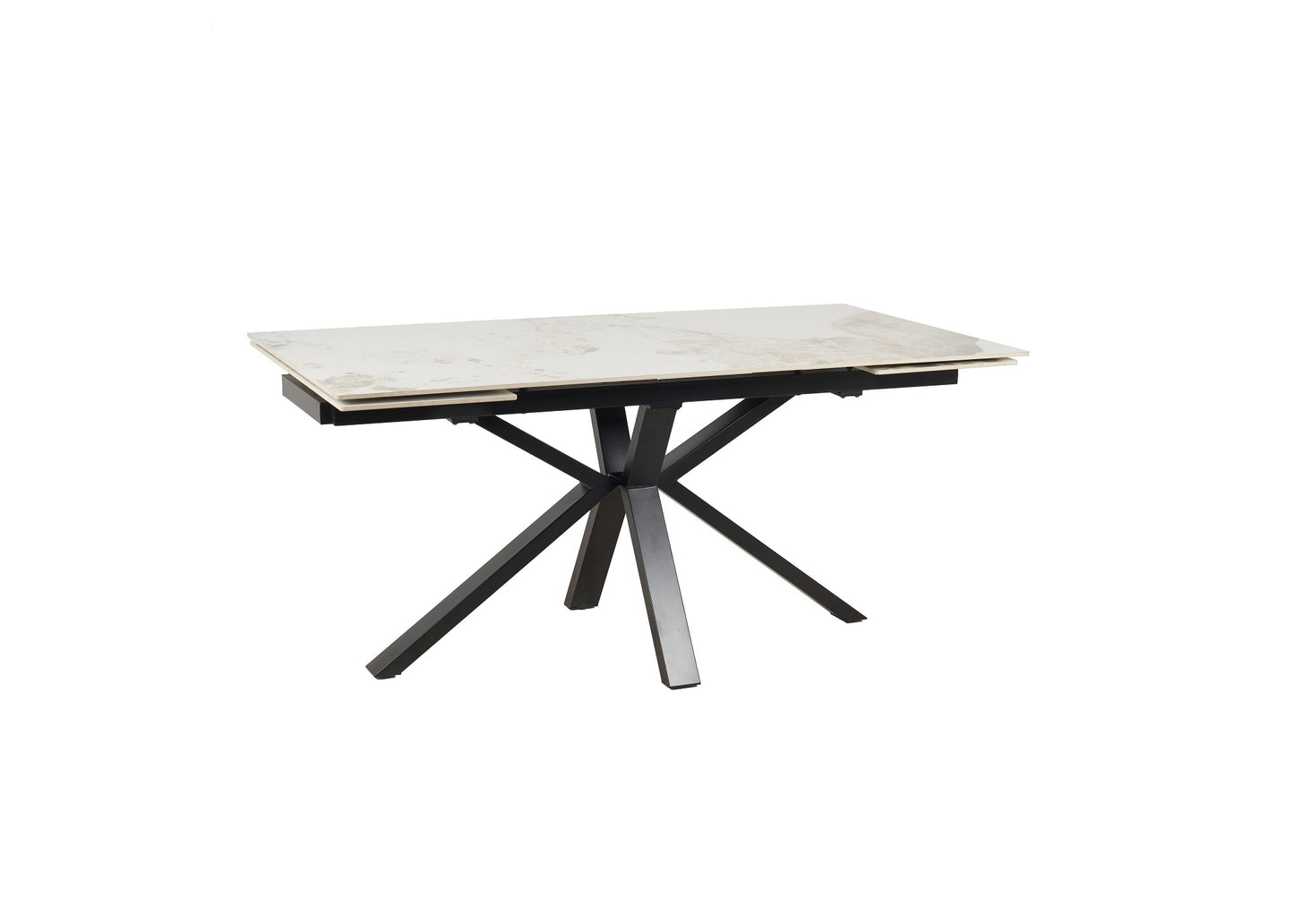 Sorrento Extendable Table 160-240cm - Gold/Grey