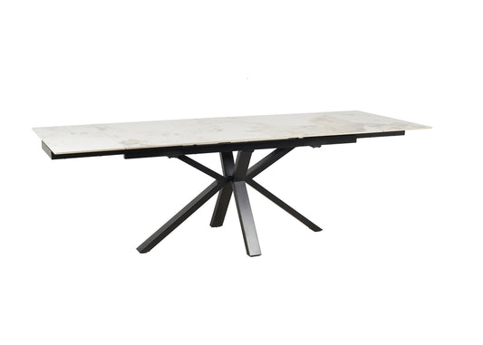 Sorrento Extendable Table 160-240cm - Gold/Grey