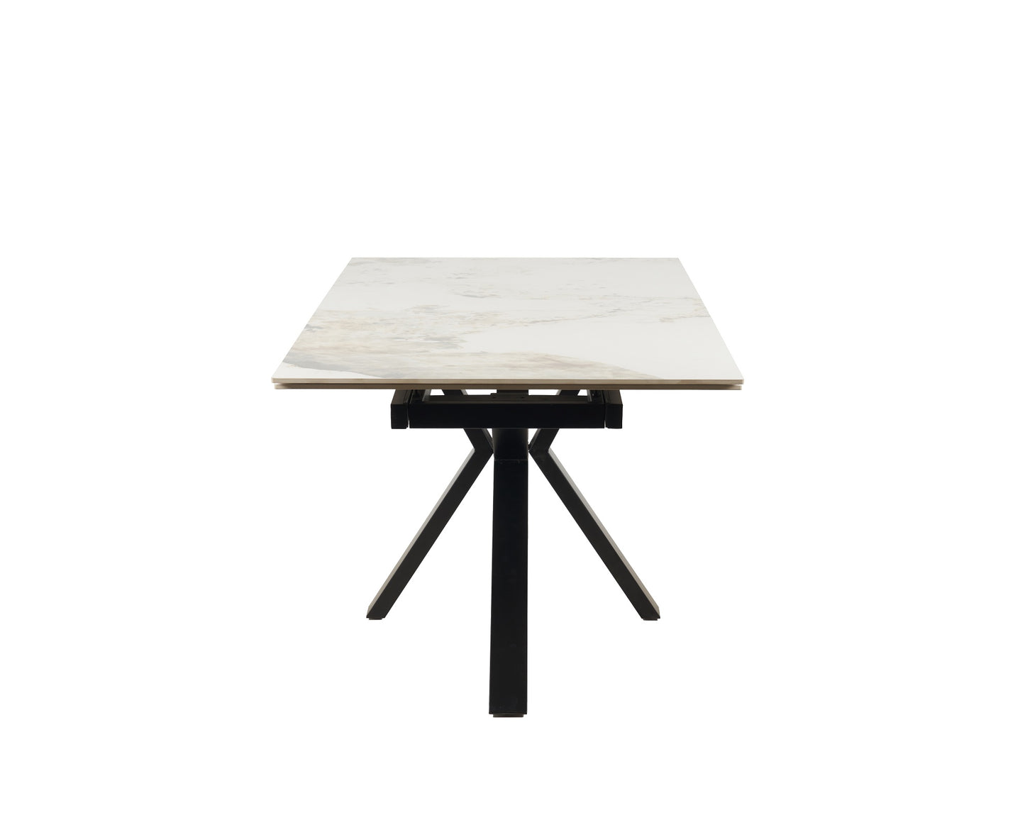 Sorrento Extendable Table 160-240cm - Gold/Grey