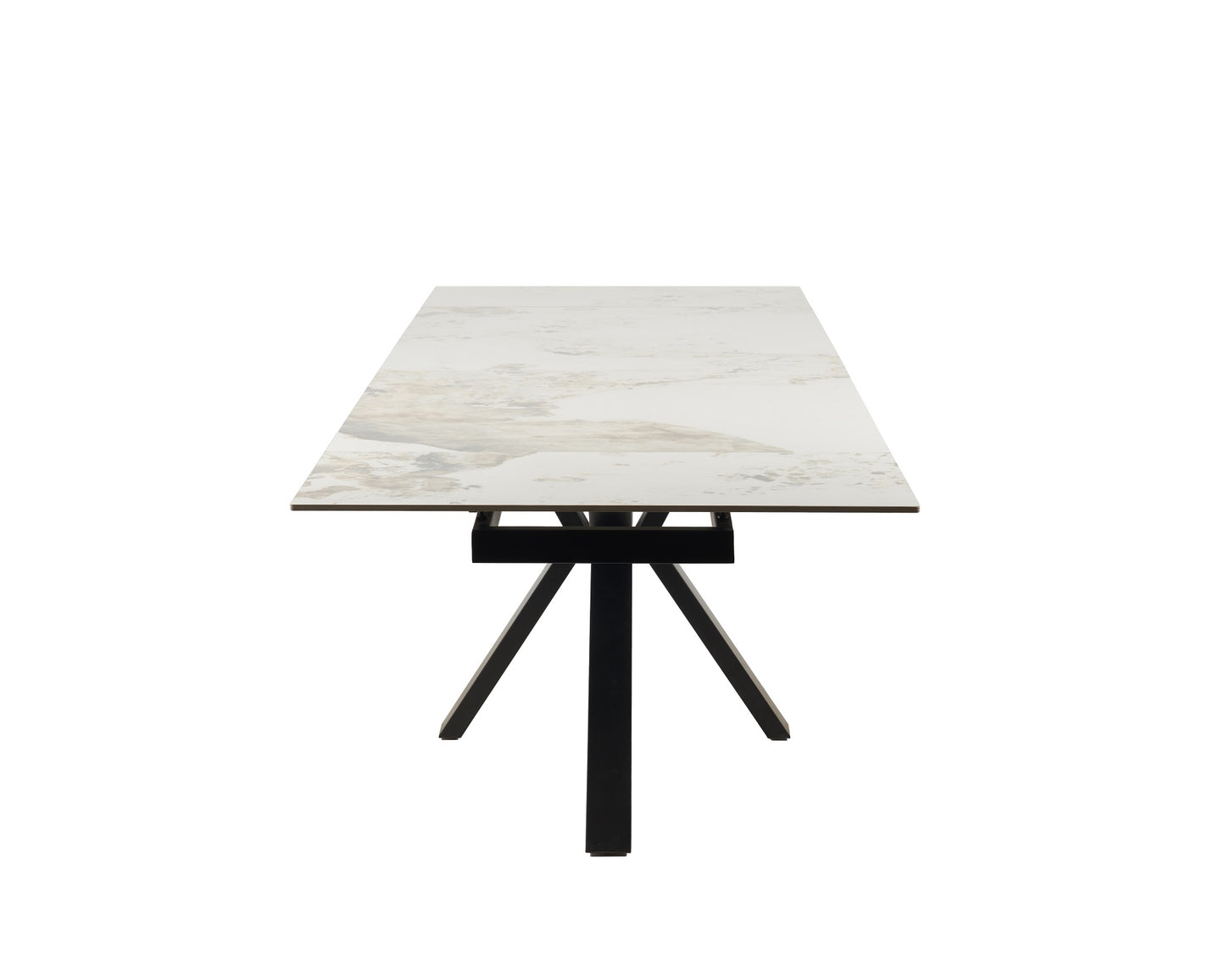 Sorrento Extendable Table 160-240cm - Gold/Grey