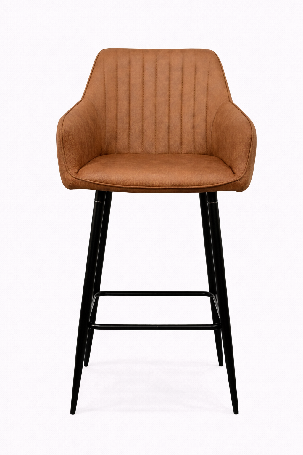 EZ Bar Stool - Tan Suede