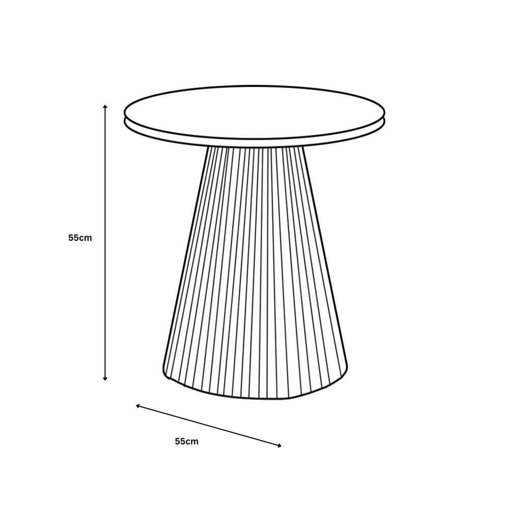 Athena  Lamp Table measurement