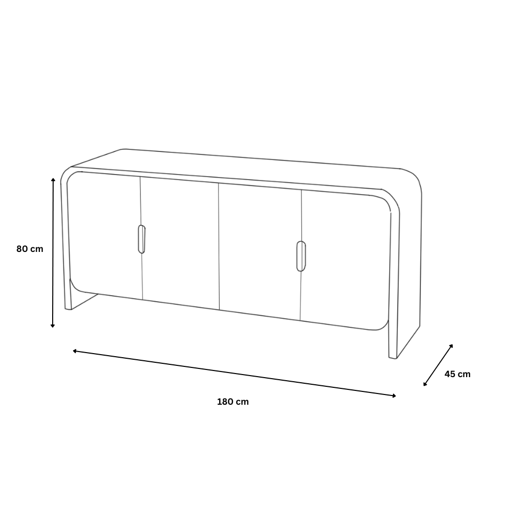 Caleb Sideboard - 180cm