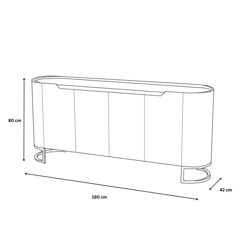 Monaco Sideboard - 180cm