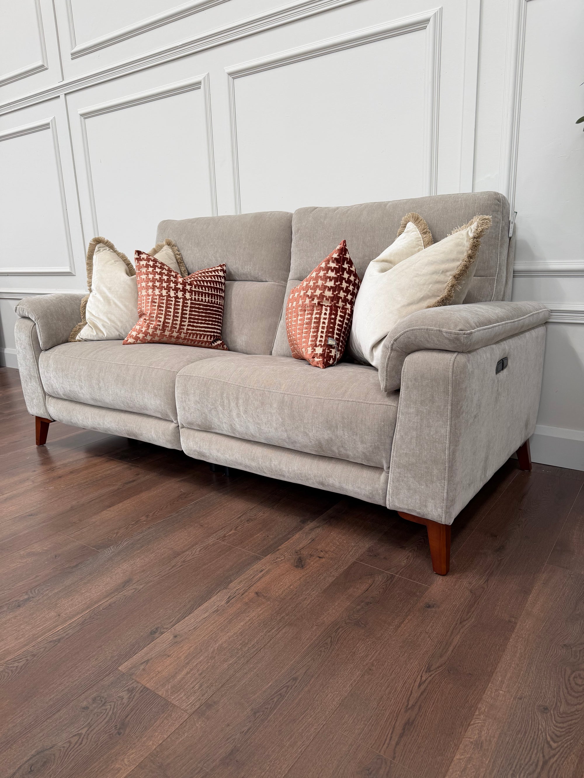 Ashbourne Mushroom Power  - 3 Seater