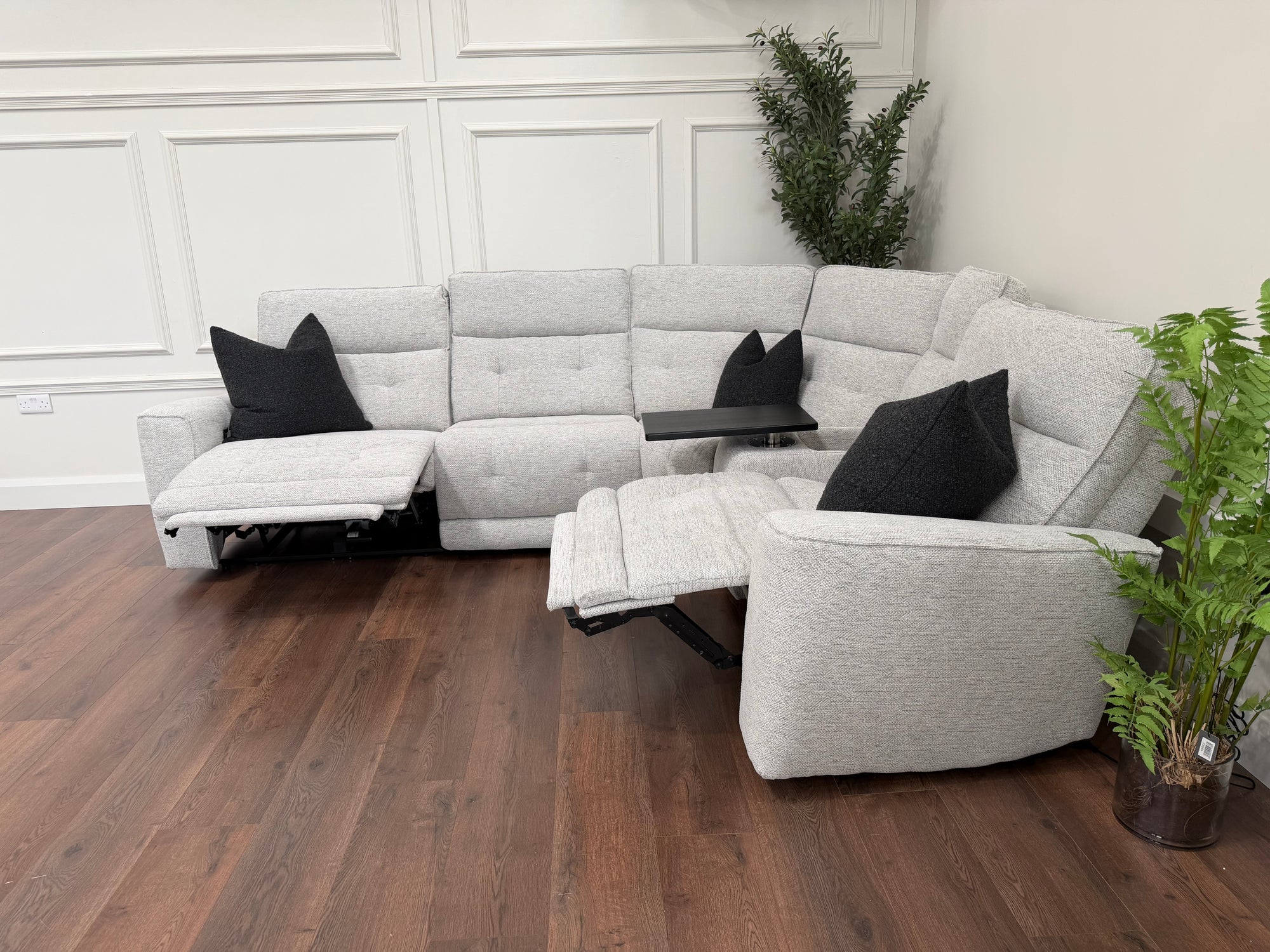 Chelsea Power Corner - Mist Grey