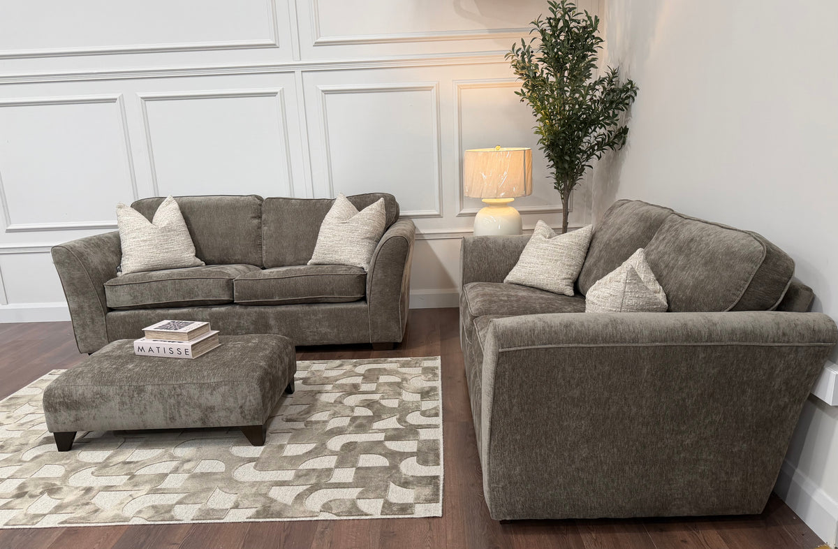 Newport 3 + 2 Sofa Set – Made in the UK | Bespoke Fabric Options