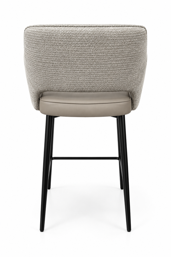 Maisie  Barstool – Champagne Beige & Taupe