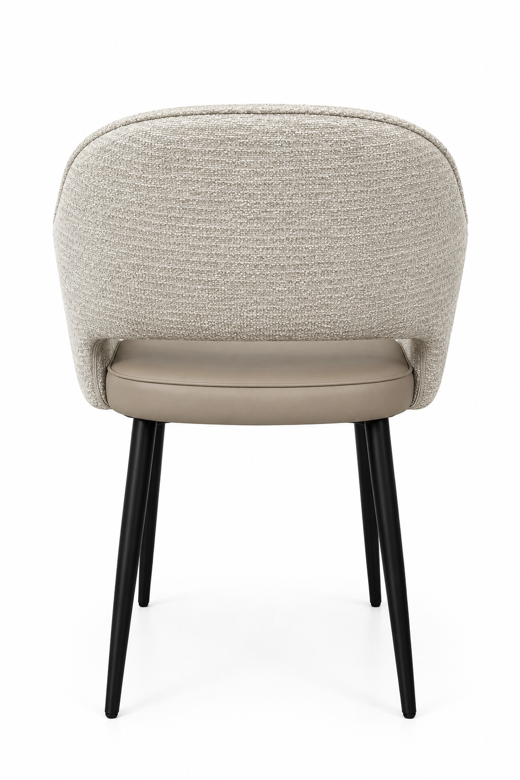 Maisie Dining Chair – Champagne Beige & Taupe