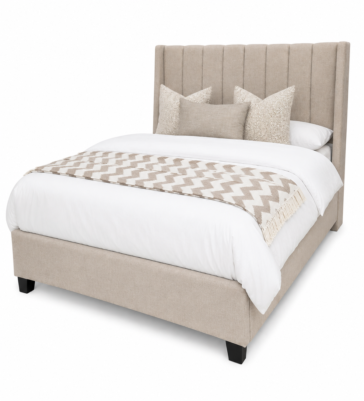 Oscar Double  Bed frame - Natural