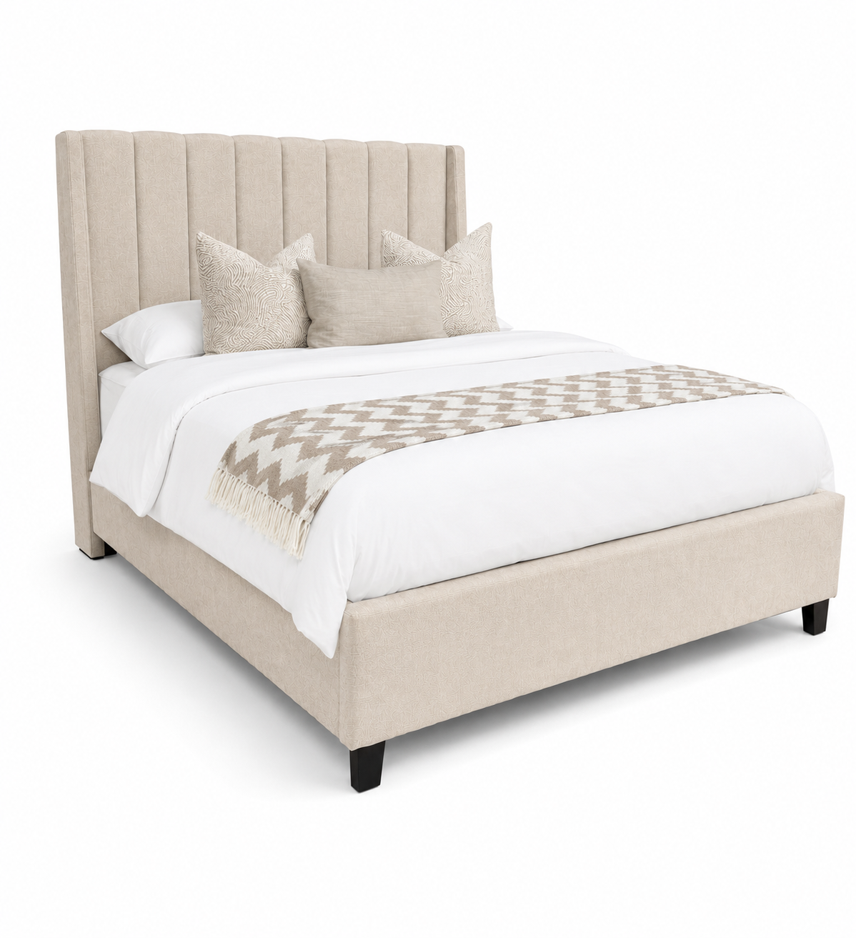 Oscar Double  Bed frame - Natural
