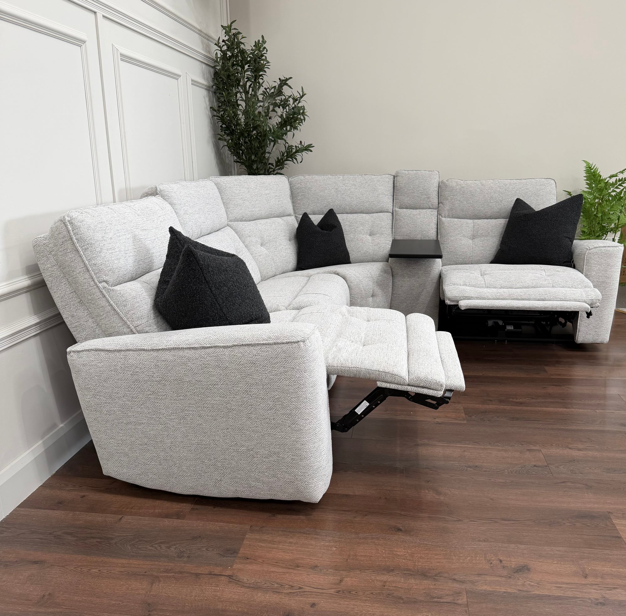 Chelsea Power Corner - Mist Grey
