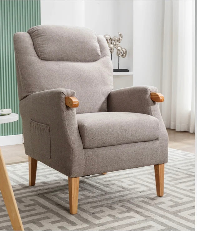 Aster Fireside Chair - Taupe