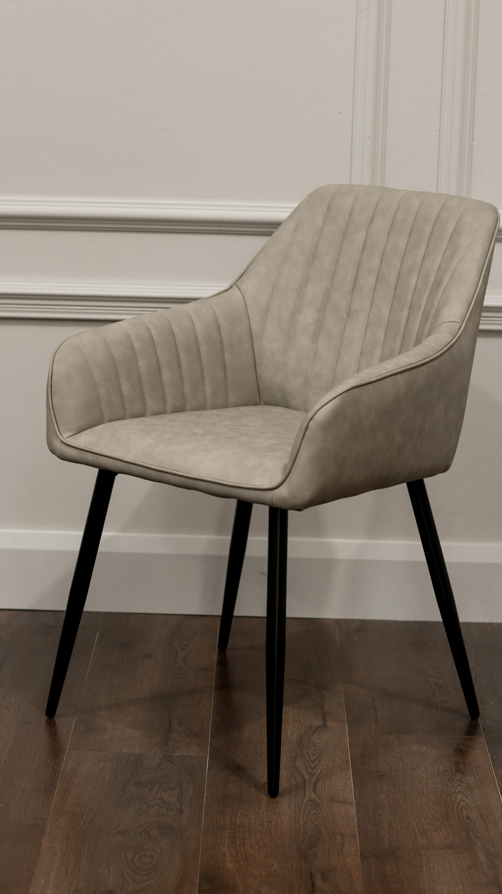 EZ Dining Chair - Taupe PU