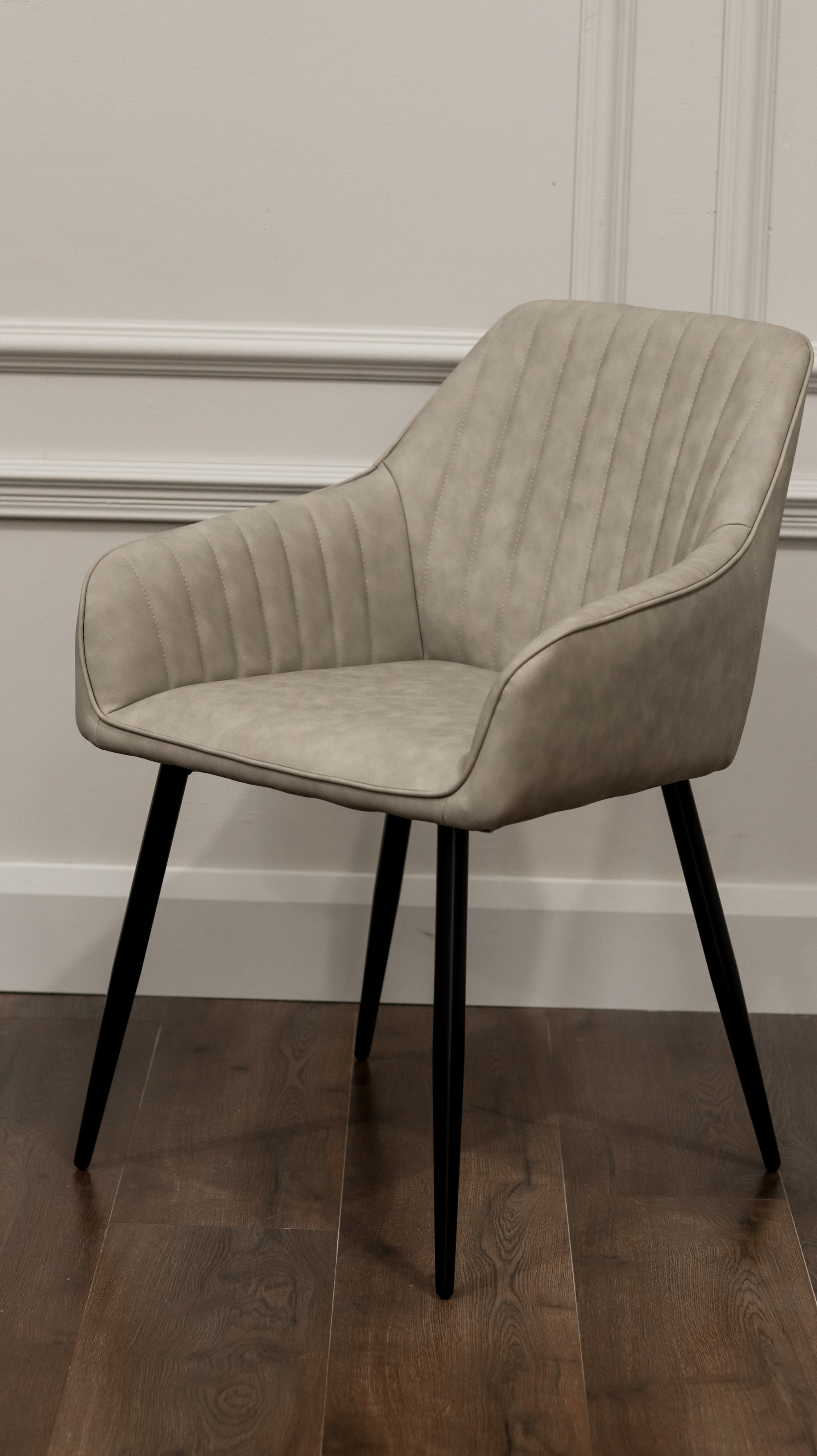 EZ Dining Chair - Taupe PU