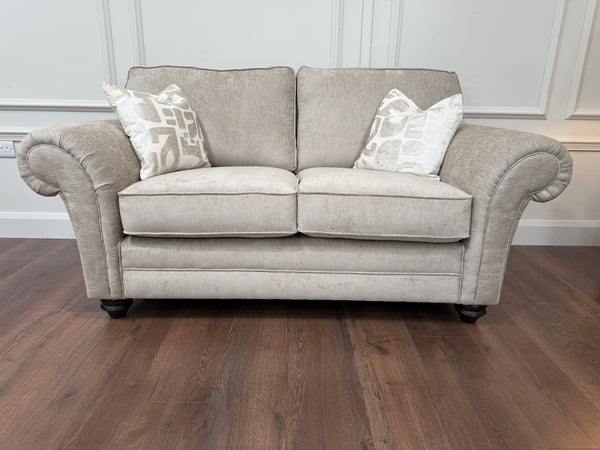 Connie 2 Seater Sofa – Made in the UK - Derent Truffle
