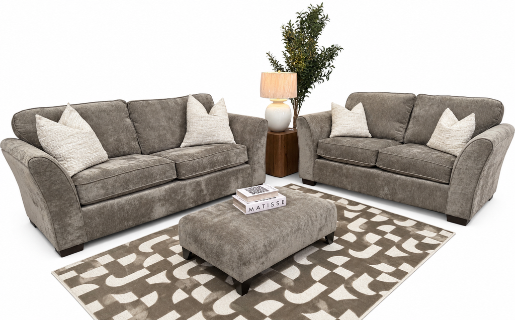 Newport 3 + 2 Sofa Set – Made in the UK | Bespoke Fabric Options