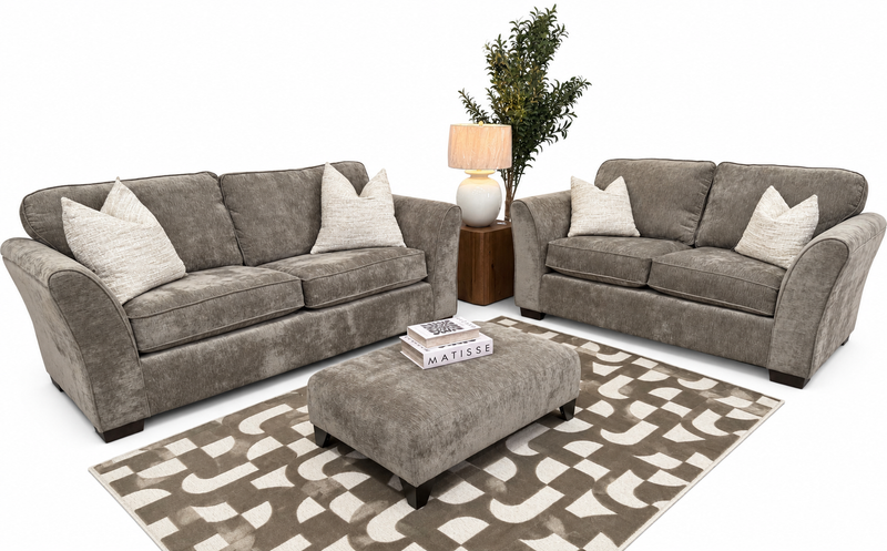 Newport 3 + 2 Sofa Set – Made in the UK | Bespoke Fabric Options