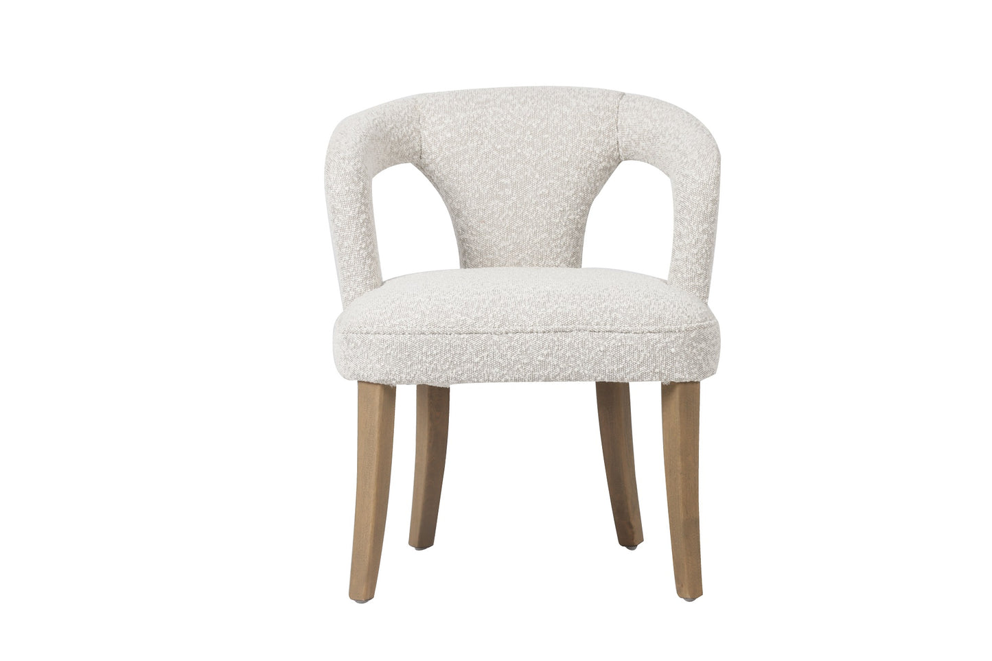 Amy Dining Chair - Boucle Cream Fabric