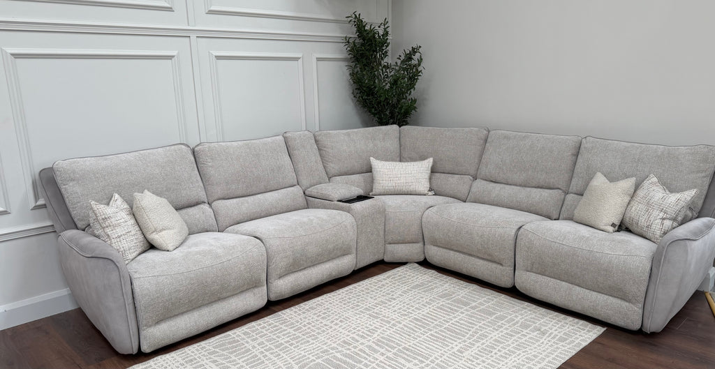 Belgrave Power Recliner - Dove & Stone
