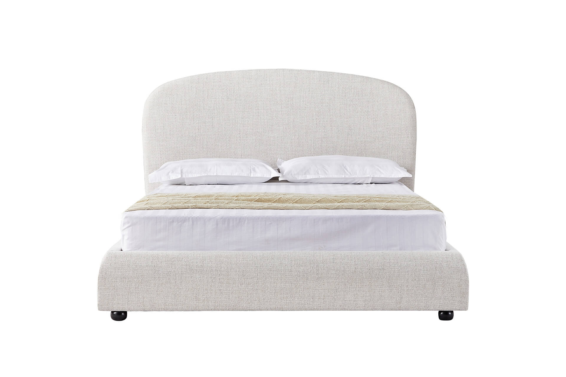 Bonn Double size Bed frame - Natural