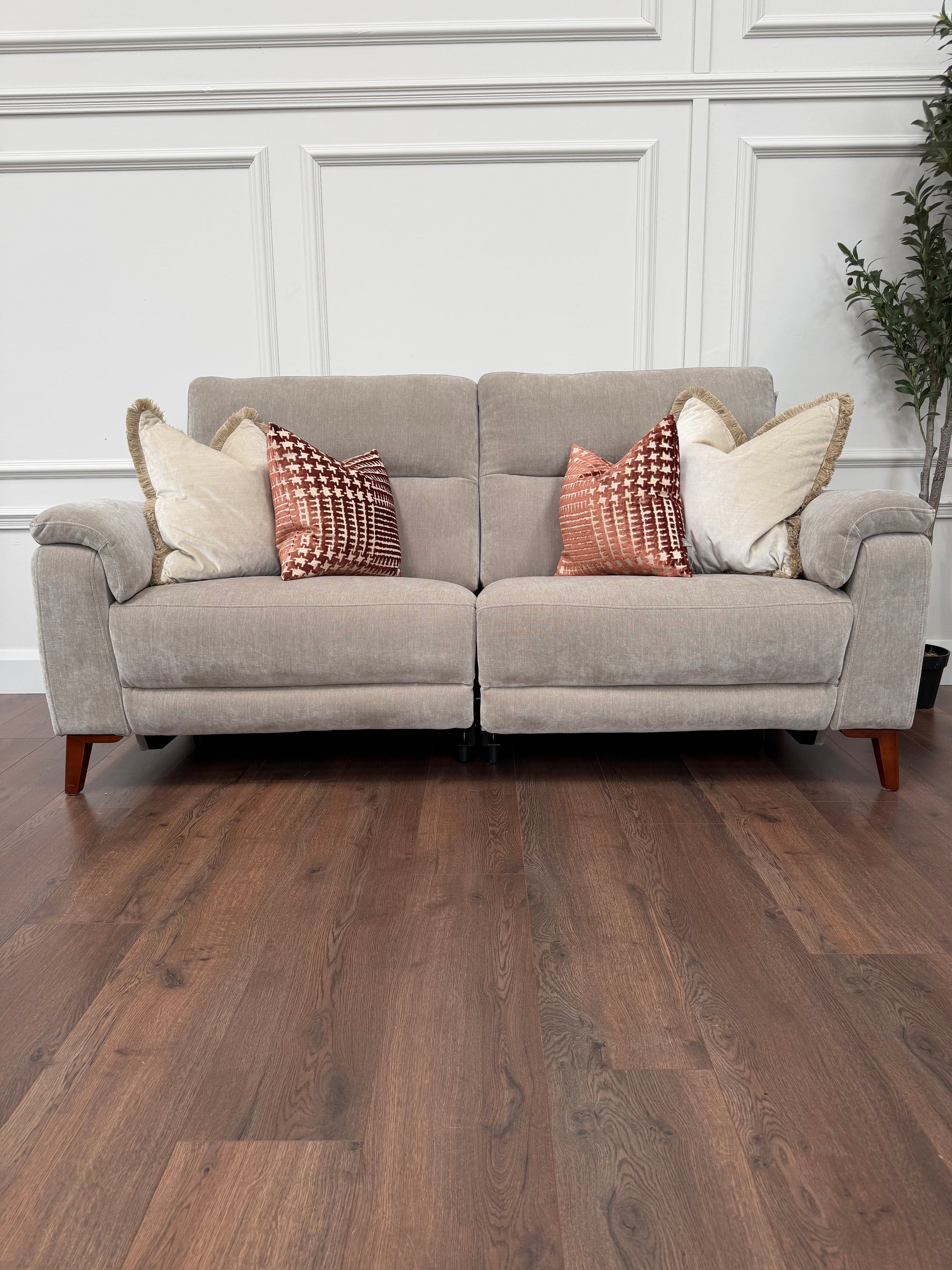 Ashbourne Mushroom Power  - 3 Seater