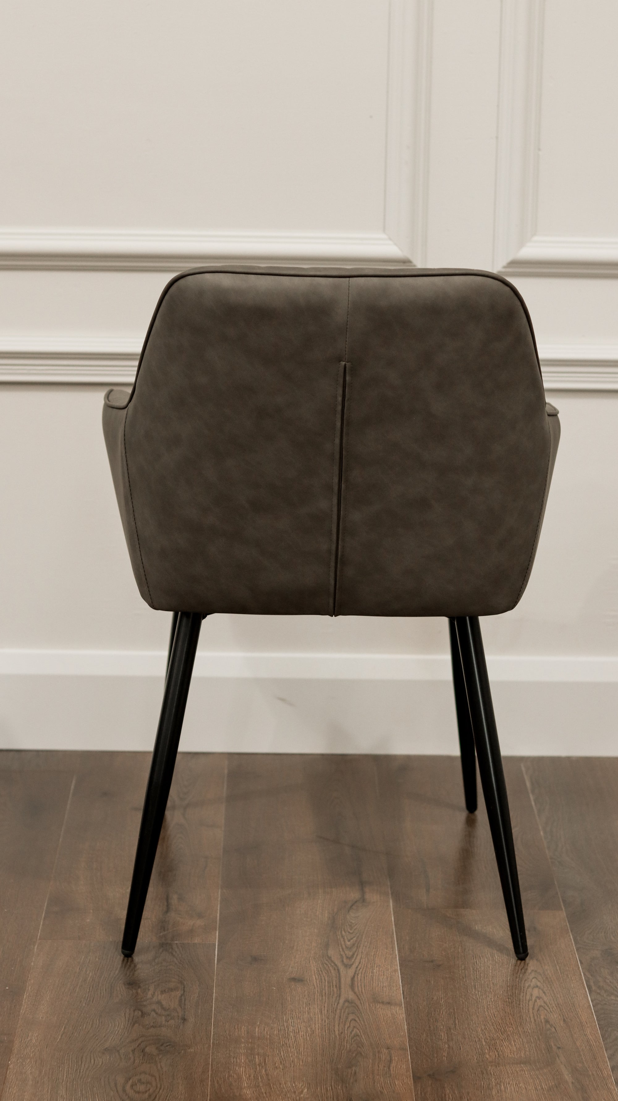 EZ Dining Chair - Smoke Grey PU