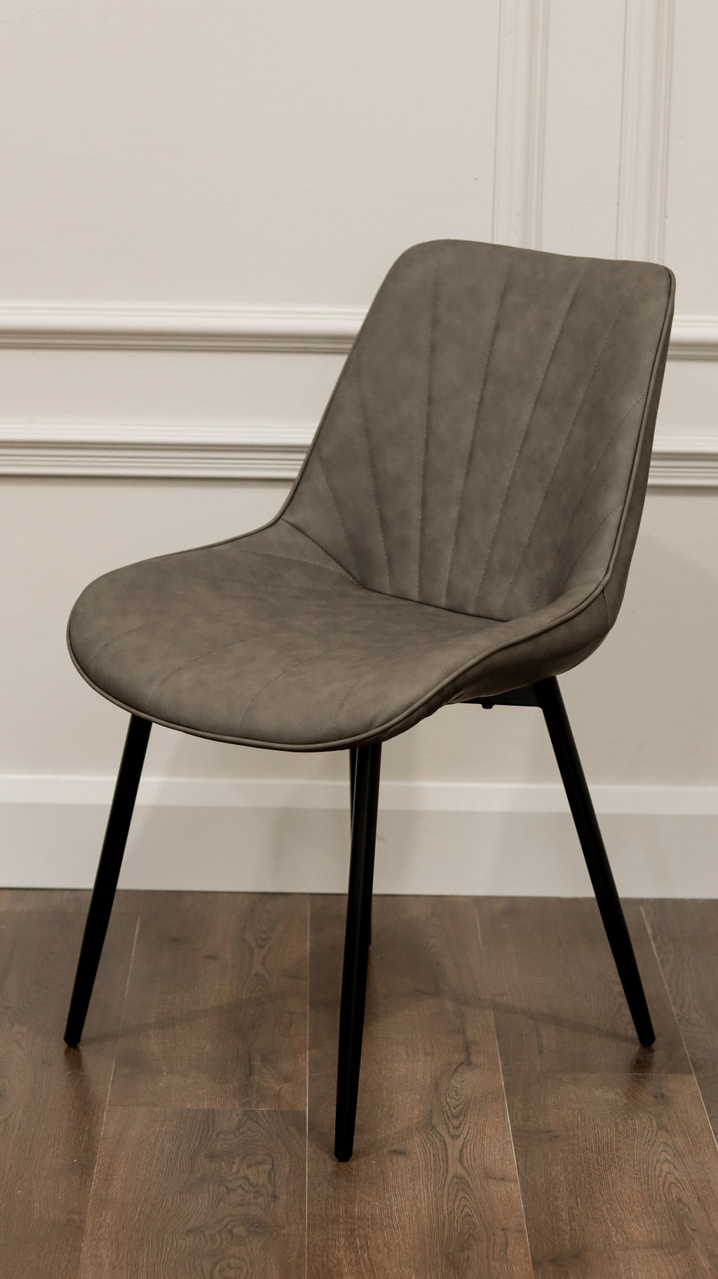 Tilly Dining Chair - PU Grey