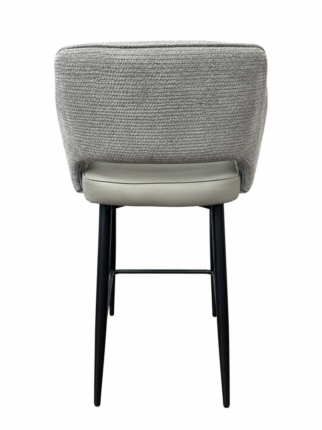 Maisie  Bar Stool – Soft Dove Grey & Stone Grey