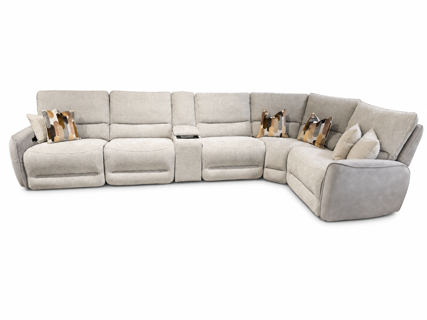 Belgrave Power Recliner - Dove & Stone