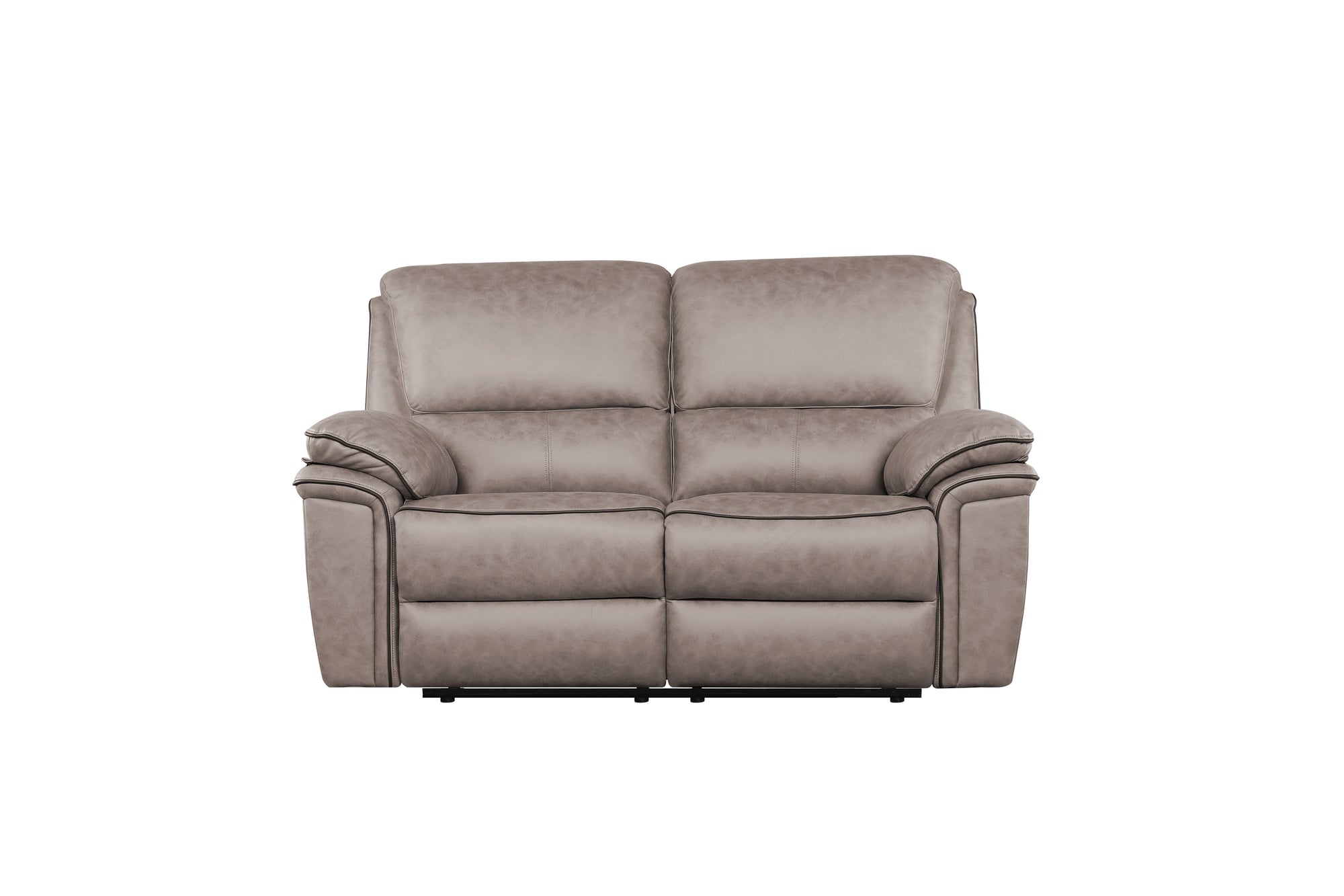 Brianna 3 + 2 reclining Sofa Range - Taupe Suede Fabric