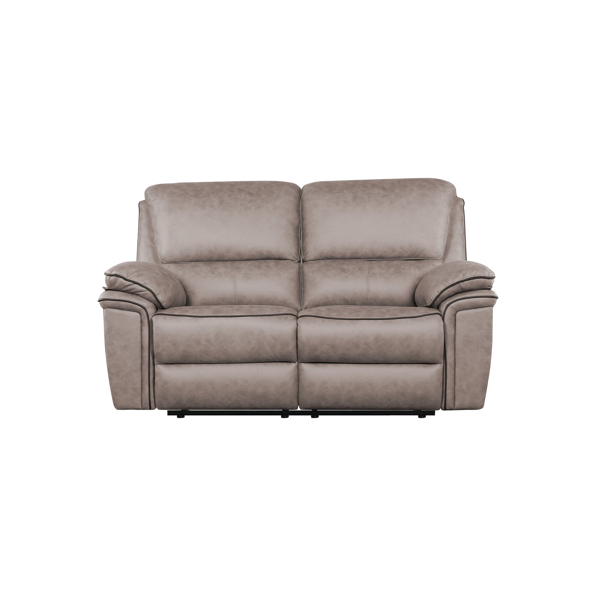 Brianna 3 + 2 reclining Sofa Range - Taupe Suede Fabric