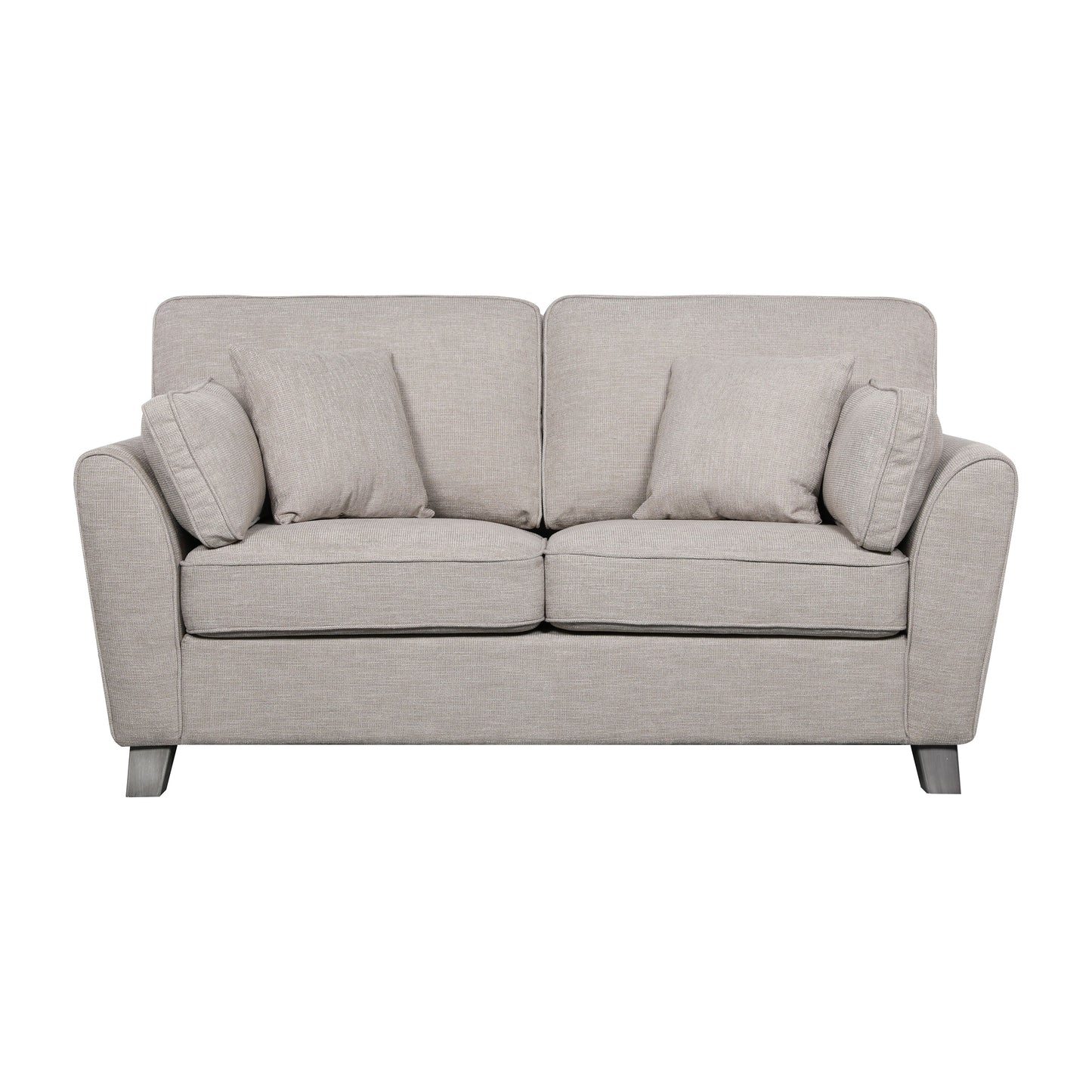 Amalia Sofa Range - Oatmeal Fabric