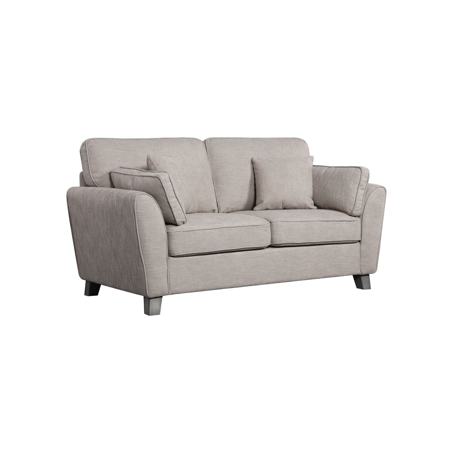 Amalia Sofa Range - Oatmeal Fabric