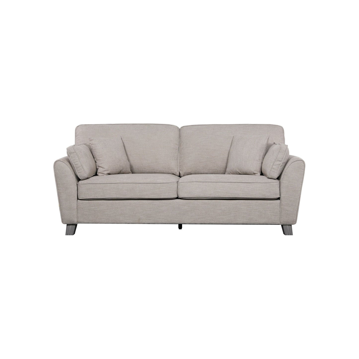 Amalia Sofa Range - Oatmeal Fabric