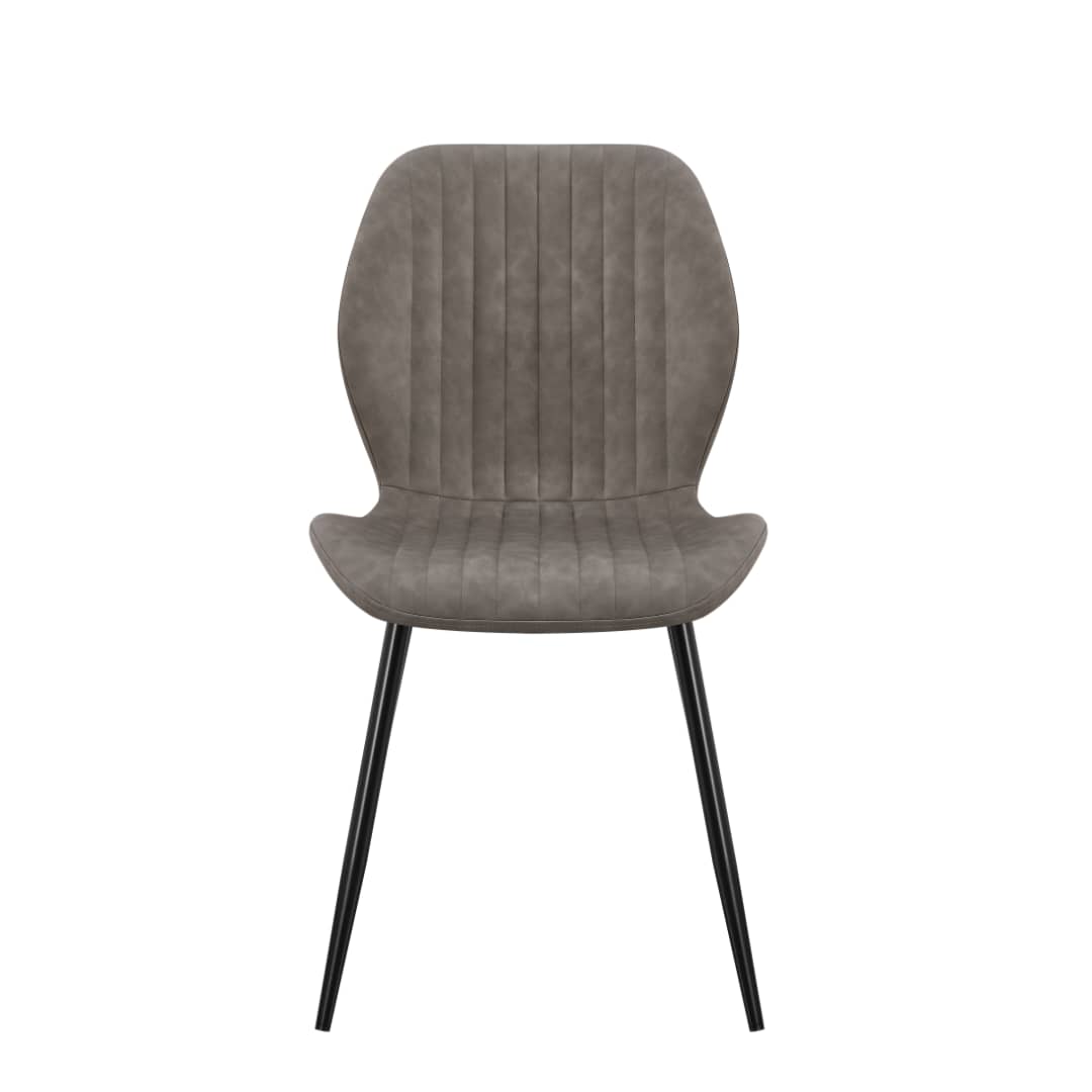 Lyra Dining Chair - PU Grey