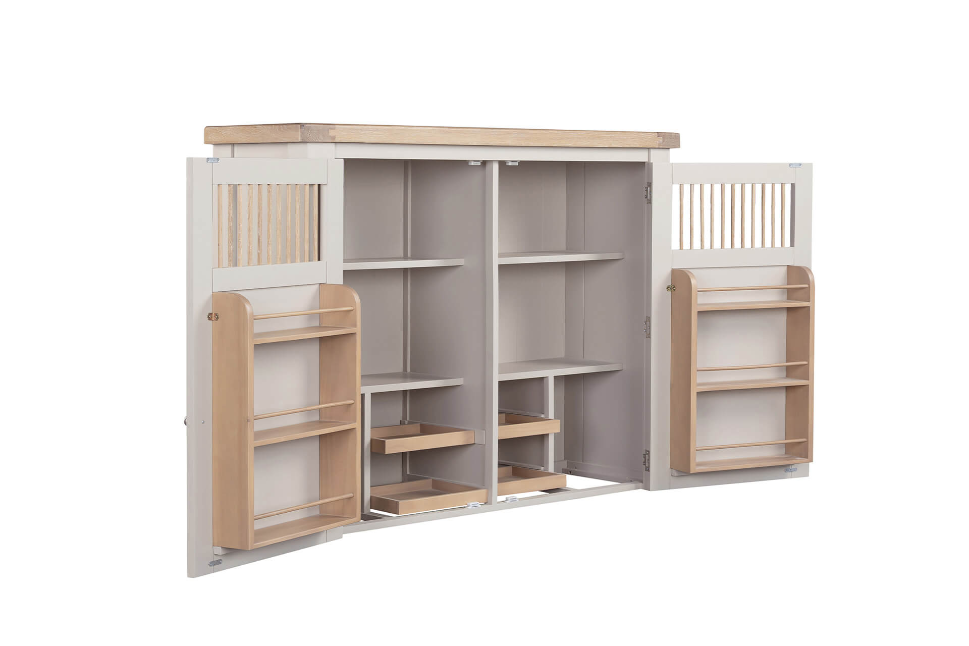 Doune Larder Hutch -  Taupe