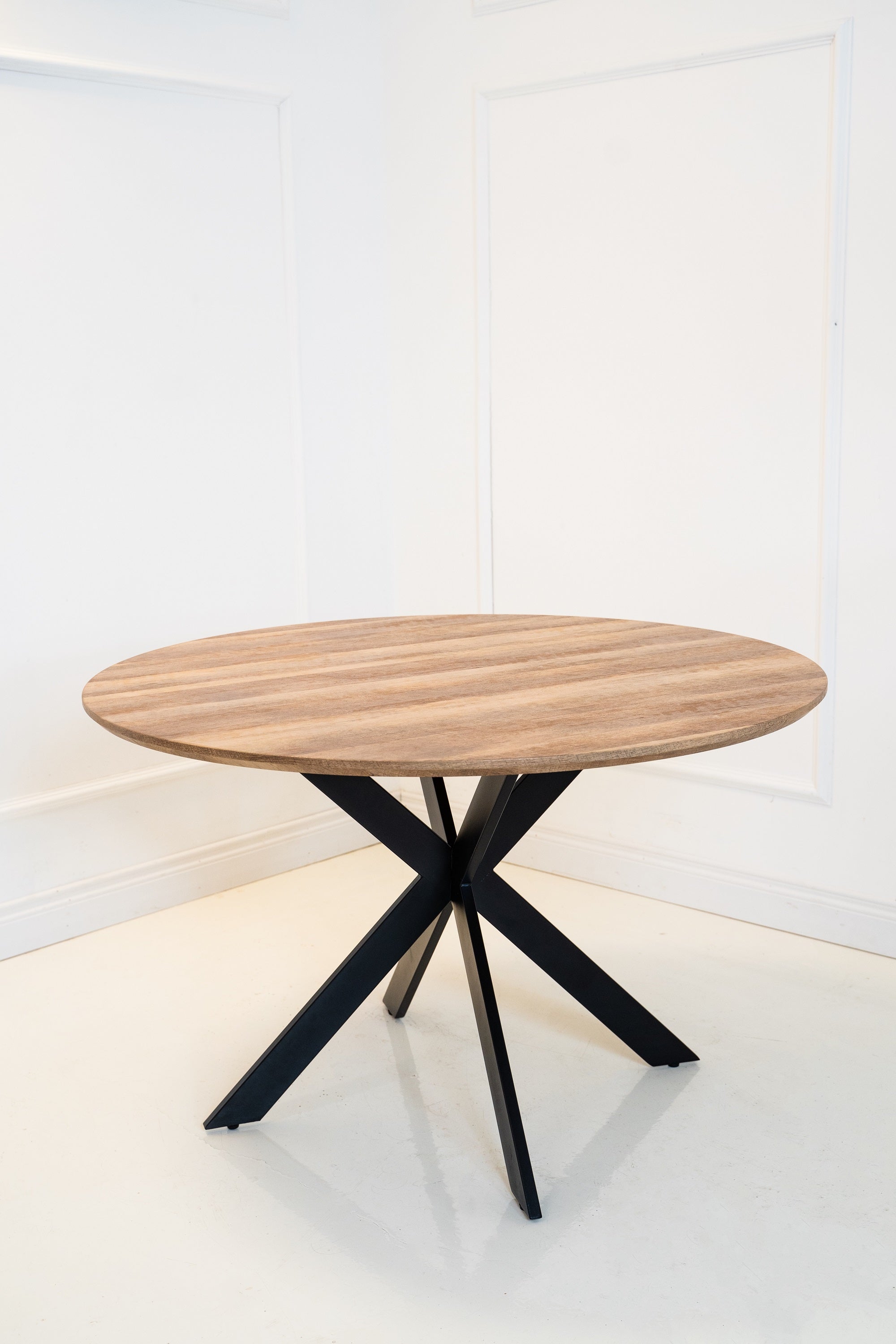 Epsom 1.2m Table - Dark Rustic Oak
