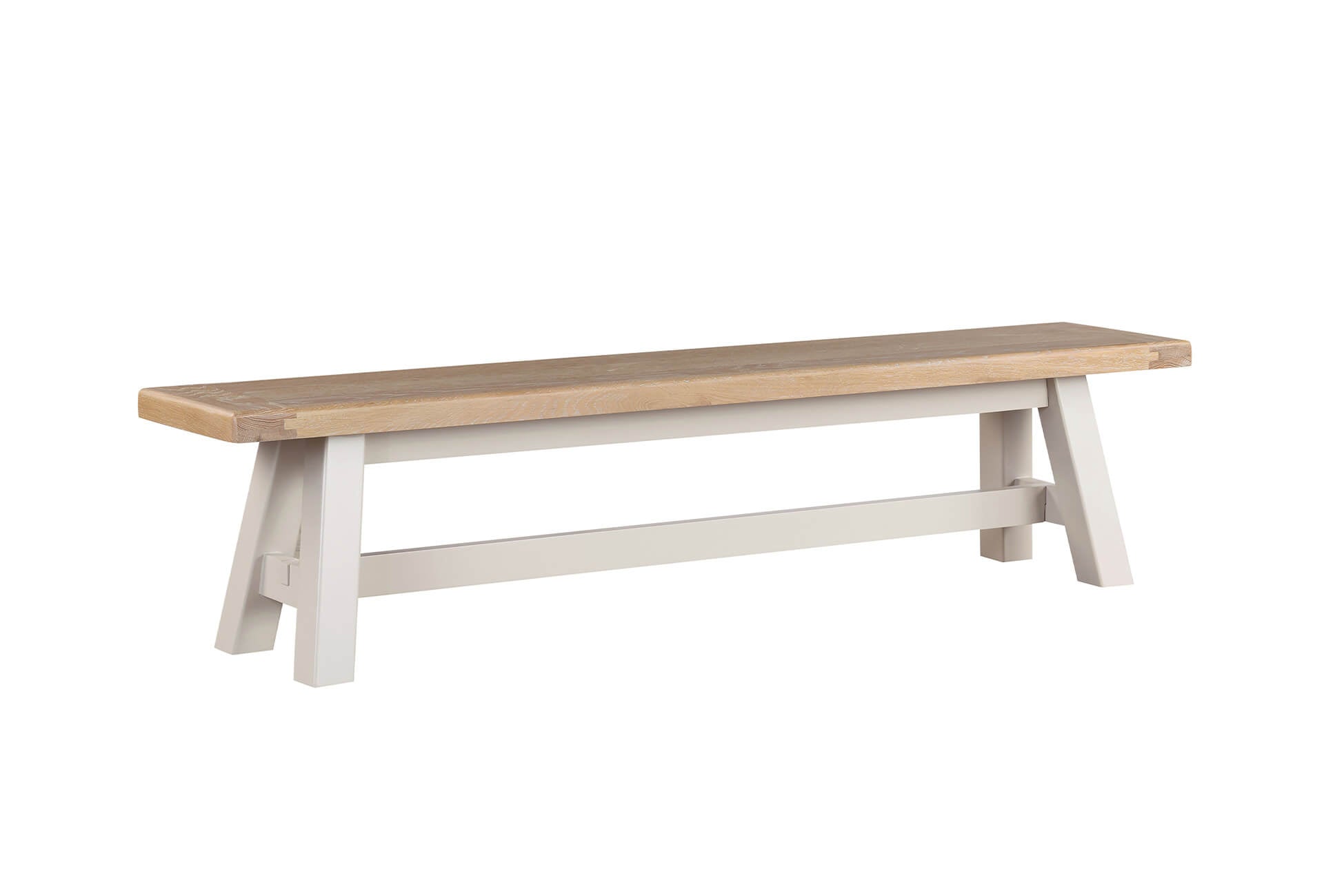 Doune Dining Bench Fabric Cushion-  Grey