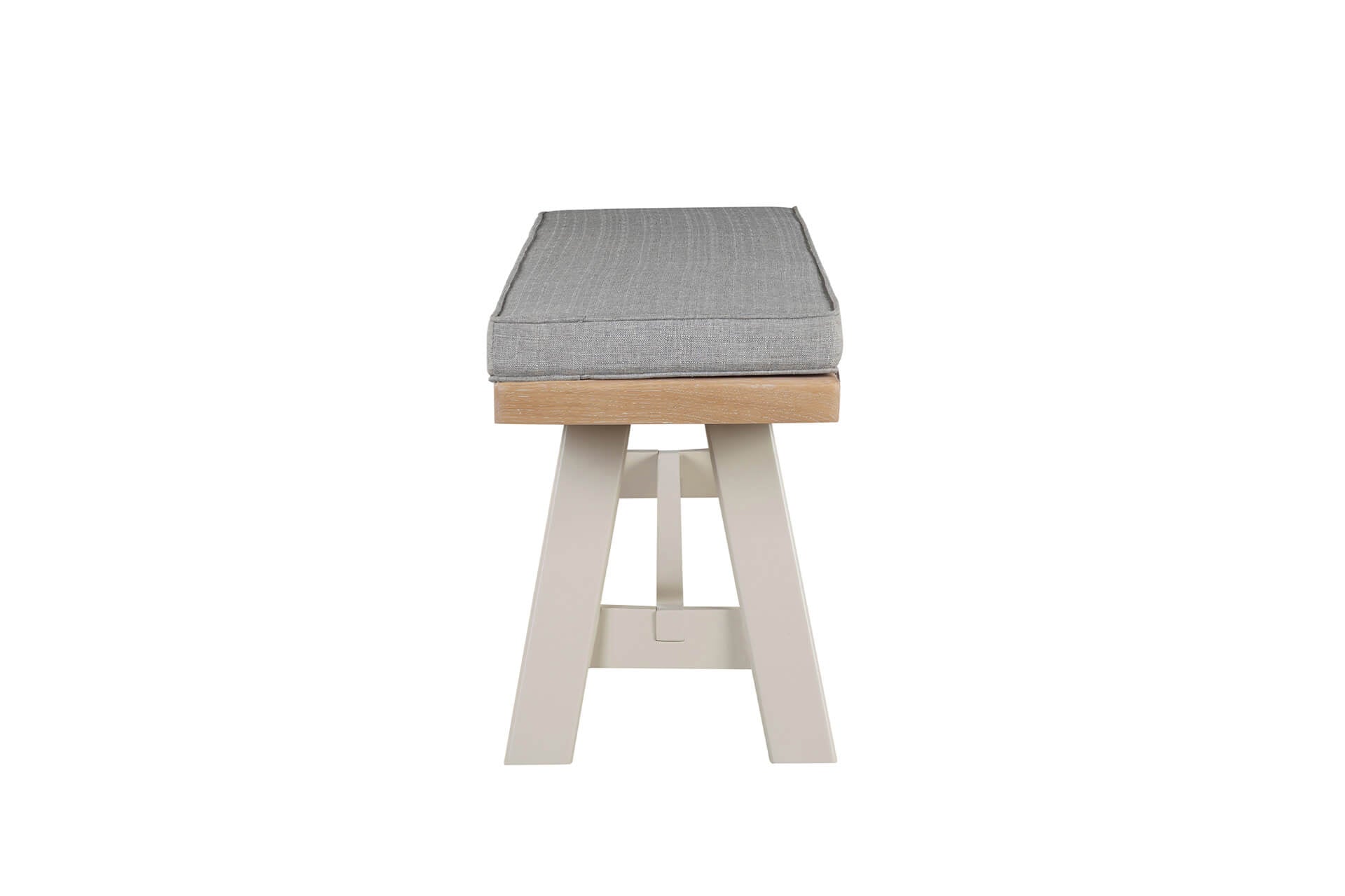 Doune Dining Bench Fabric Cushion-  Grey
