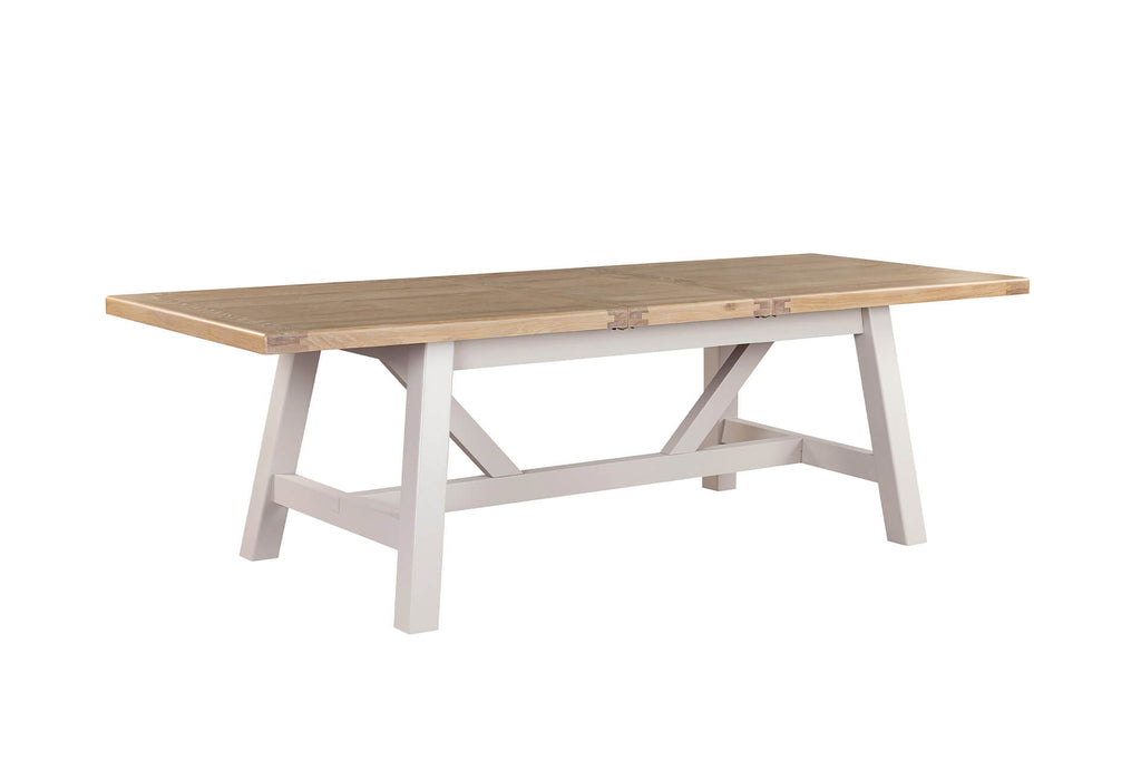 Doune Refectory Extending Dining Table 1.9/2.3m  - Taupe