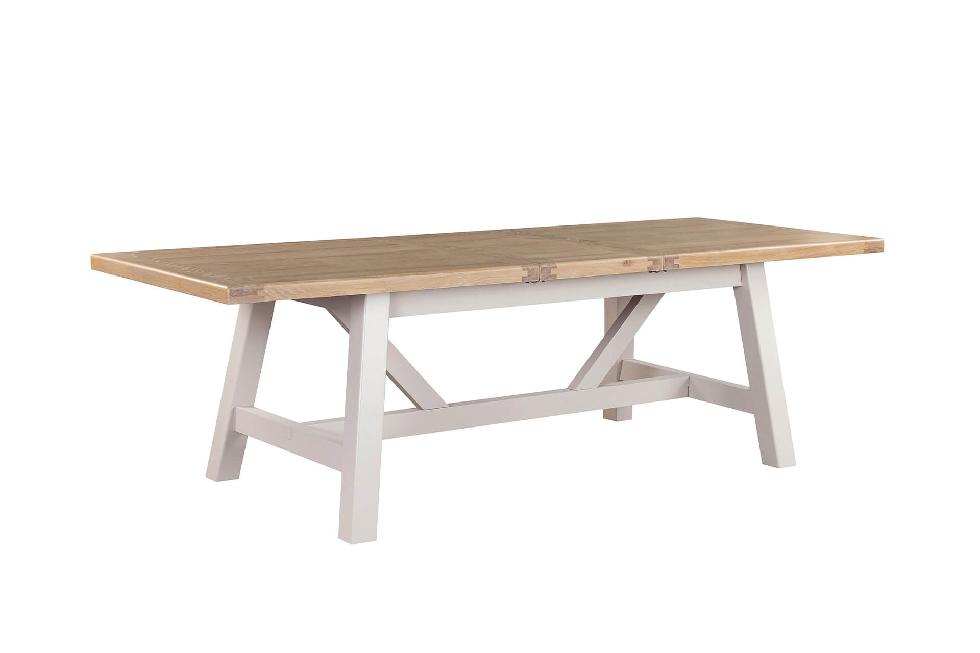 Doune Refectory Extending Dining Table 1.9/2.3m  - Taupe
