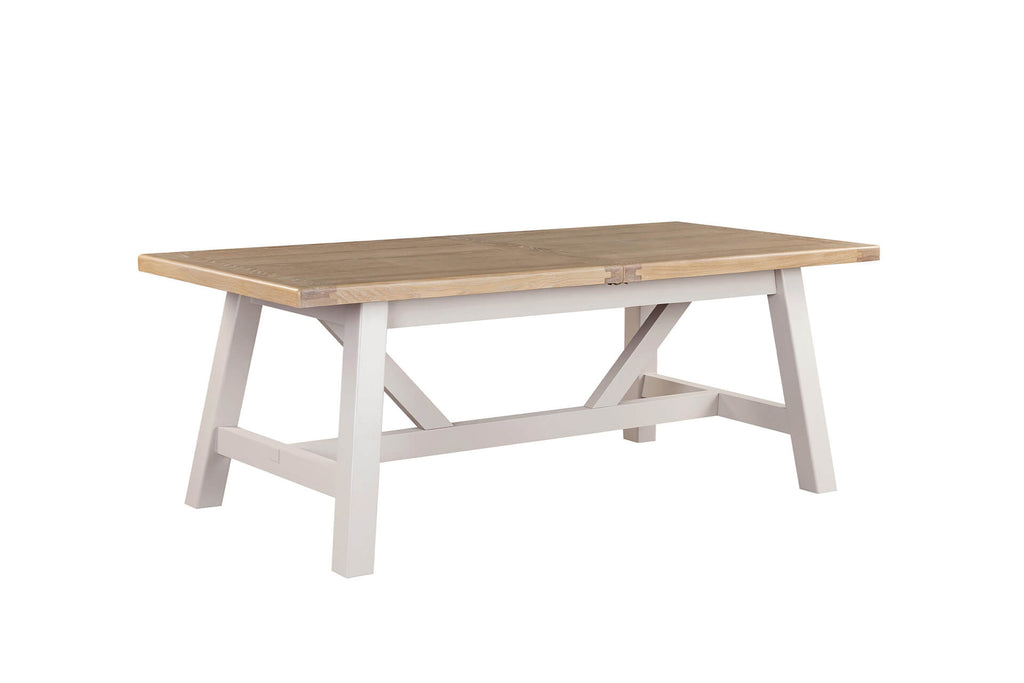 Doune Refectory Extending Dining Table 1.9/2.3m  - Taupe