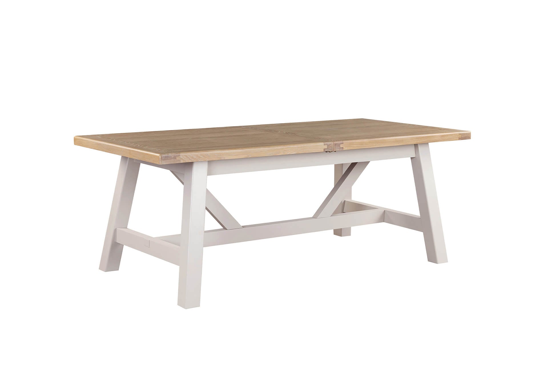 Doune Refectory Extending Dining Table 1.9/2.3m  - Taupe