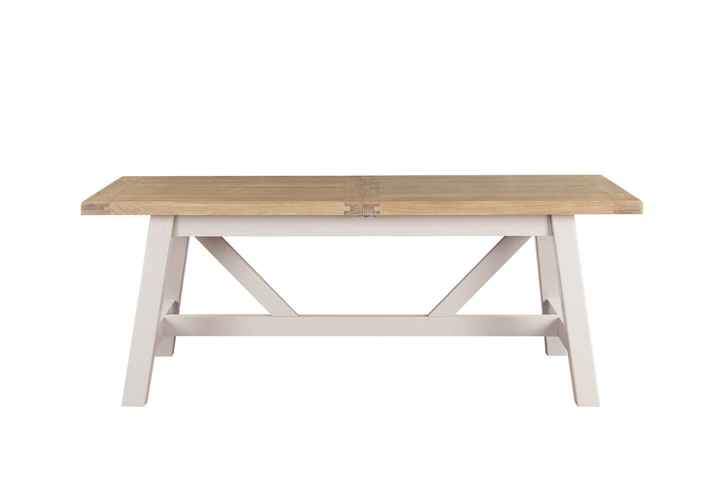 Doune Refectory Extending Dining Table 1.9/2.3m  - Taupe