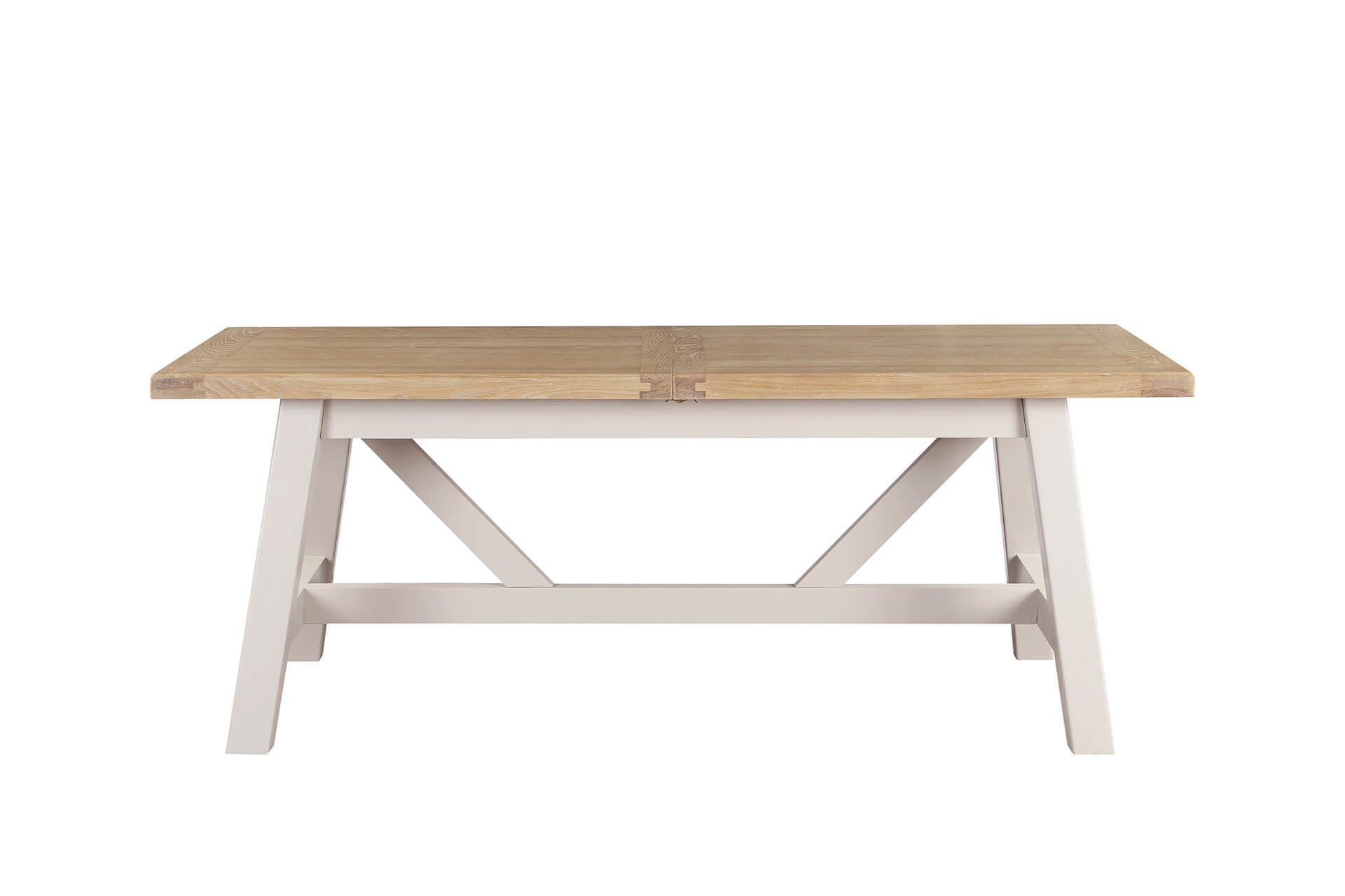 Doune Refectory Extending Dining Table 1.9/2.3m  - Taupe